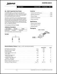 Click here to download RHRP8120CC Datasheet