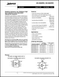 Click here to download HS-2620RH Datasheet