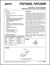 Click here to download FSF250D Datasheet