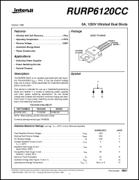 Click here to download RURP6120CC Datasheet