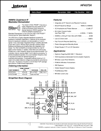 Click here to download HFA3724 Datasheet