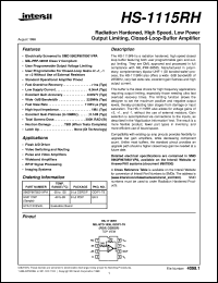 Click here to download HS-1115RH Datasheet