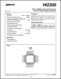 Click here to download HI2300 Datasheet