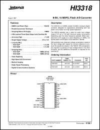 Click here to download HI3318 Datasheet