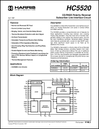 Click here to download HC5520 Datasheet