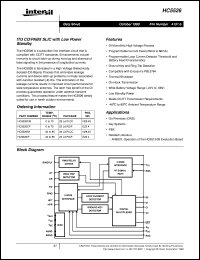 Click here to download HC5526 Datasheet