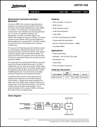 Click here to download HSP45116A Datasheet