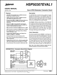 Click here to download HSP50307EVAL1 Datasheet
