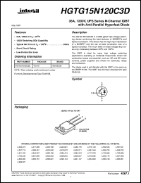 Click here to download HGTG15N120C3D Datasheet