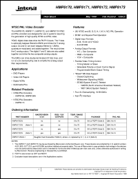 Click here to download HMP8170 Datasheet