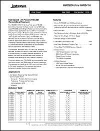 Click here to download HIN206A Datasheet