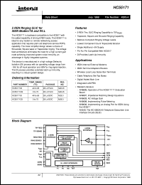 Click here to download HC55171 Datasheet
