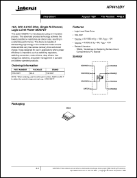 Click here to download HP4410DY Datasheet