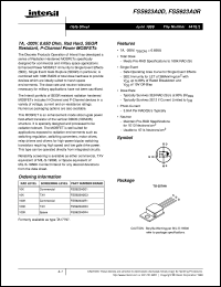 Click here to download FSS923A0 Datasheet