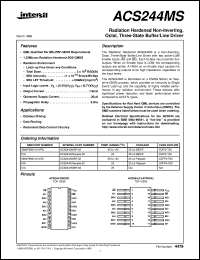 Click here to download ACS244MS Datasheet