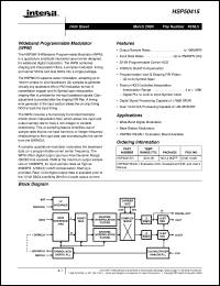 Click here to download HSP50415 Datasheet