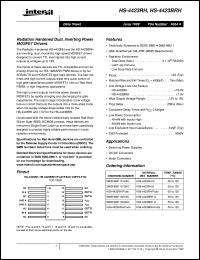 Click here to download HS-4423BRH Datasheet