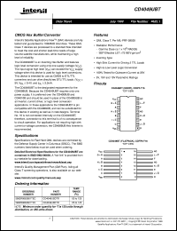 Click here to download CD4049UBT Datasheet