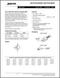 Click here to download HGTD1N120CNS Datasheet