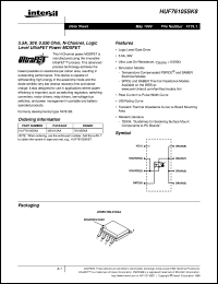 Click here to download HUF76105SK8 Datasheet