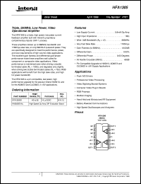 Click here to download HFA1305 Datasheet