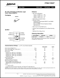 Click here to download ITF86174SQT Datasheet