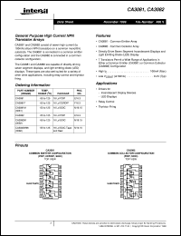 Click here to download CA3082 Datasheet