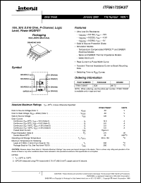 Click here to download ITF86172SK8T Datasheet