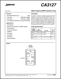Click here to download CA3127 Datasheet