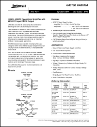 Click here to download CA3130 Datasheet