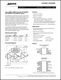 Click here to download CA3240AE Datasheet