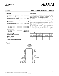 Click here to download HI3318JIP Datasheet