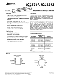 Click here to download ICL8211 Datasheet