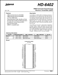 Click here to download HD1-6402R-9 Datasheet