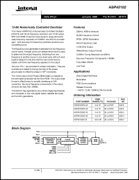 Click here to download HSP45102PC-33 Datasheet