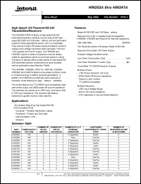 Click here to download HIN232ACP Datasheet