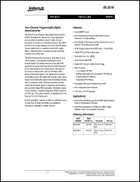 Click here to download ISL5216KI-1 Datasheet