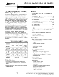 Click here to download ISL43120 Datasheet