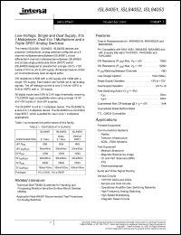 Click here to download ISL84052IB Datasheet