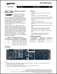 Click here to download ISL37106P-EVAL Datasheet