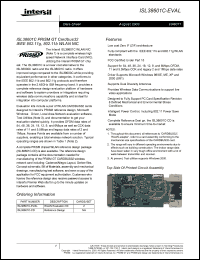 Click here to download ISL38601C-EVAL Datasheet