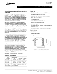 Click here to download ISL6121HEVAL1 Datasheet