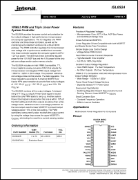 Click here to download ISL6524 Datasheet