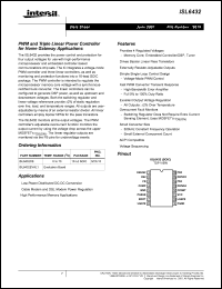 Click here to download ISL6432EVAL1 Datasheet