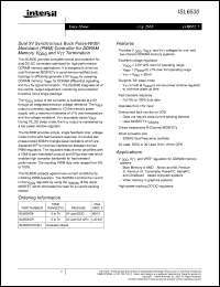 Click here to download ISL6530EVAL1 Datasheet