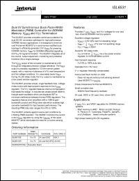 Click here to download ISL6531CR Datasheet