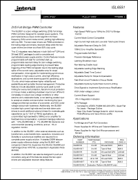 Click here to download ISL6551 Datasheet