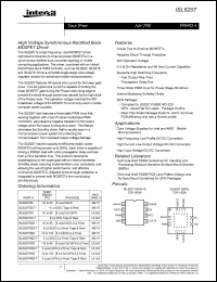 Click here to download ISL6207CRZ Datasheet