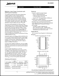Click here to download ISL6505EVAL2 Datasheet