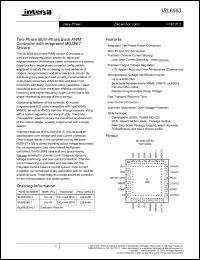 Click here to download ISL6563EVAL1 Datasheet